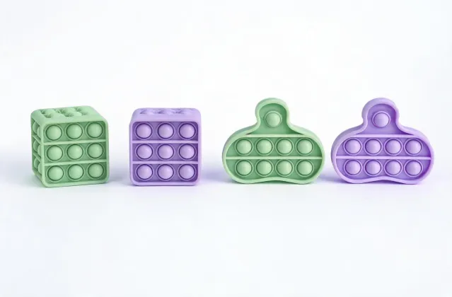 Minimal fidget toy lineup